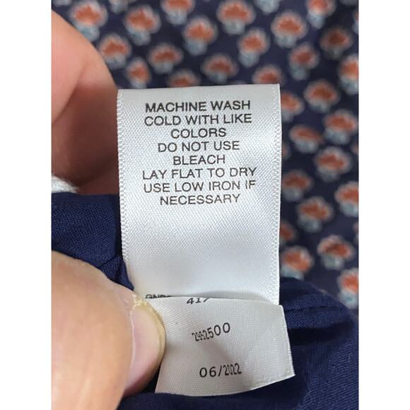 Chelsea & Violet Foulard Stamp Quilted Snap Front Jacket Cottagecore Womens XS - Picture 7 of 7